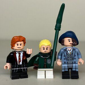 LEGO Harry Potter Minifigures Ron Weasley Draco Malfoy & Fleur Delacour